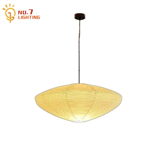 Japanese Noguchi Yong Medieval Pendant Lights LED E27 Rice Paper Hanging Lamp Living Room Bedroom Restaurant Cafe Hotel Homestay